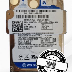 هارد معادل وسترن 320GB