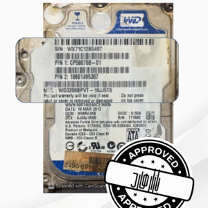 هارد معادل وسترن 320GB WD