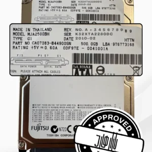 هارد معادل فوجیتسو MJA2500BH fujitsu-500GB